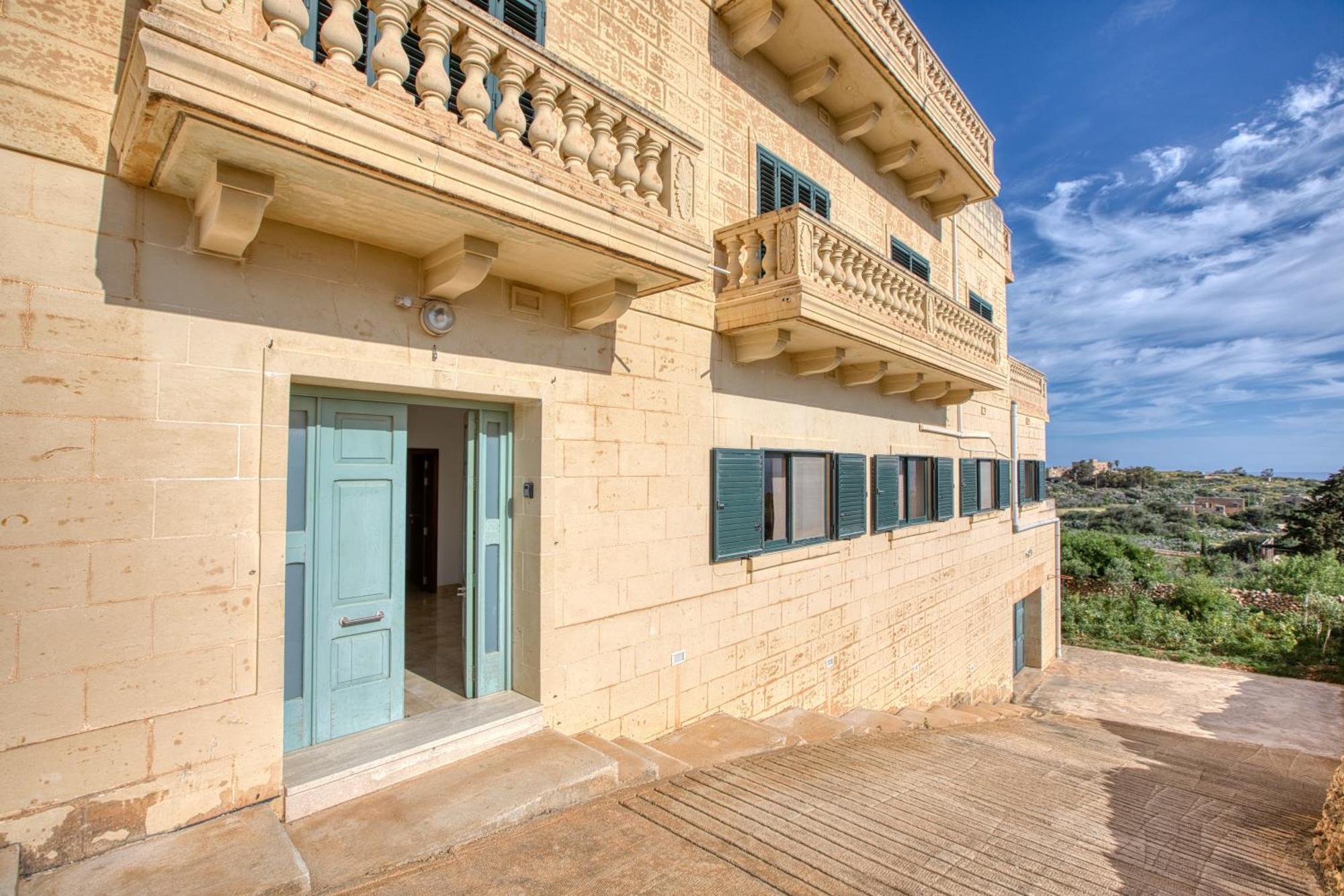 Xagħra Spacious, Bright, Valley & Sea View Maisonette מראה חיצוני תמונה