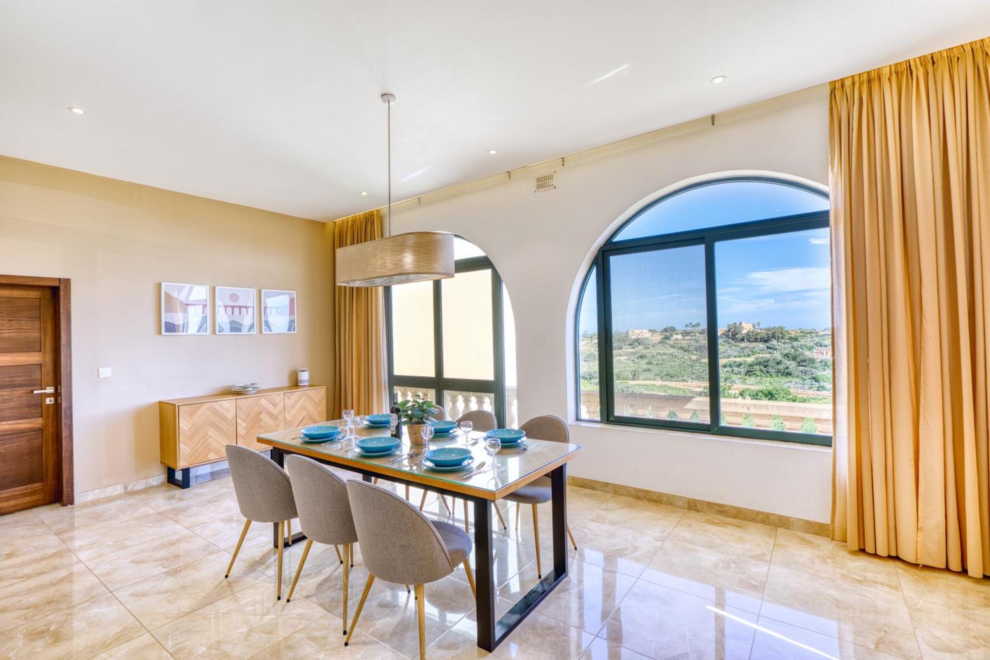 Xagħra Spacious, Bright, Valley & Sea View Maisonette מראה חיצוני תמונה