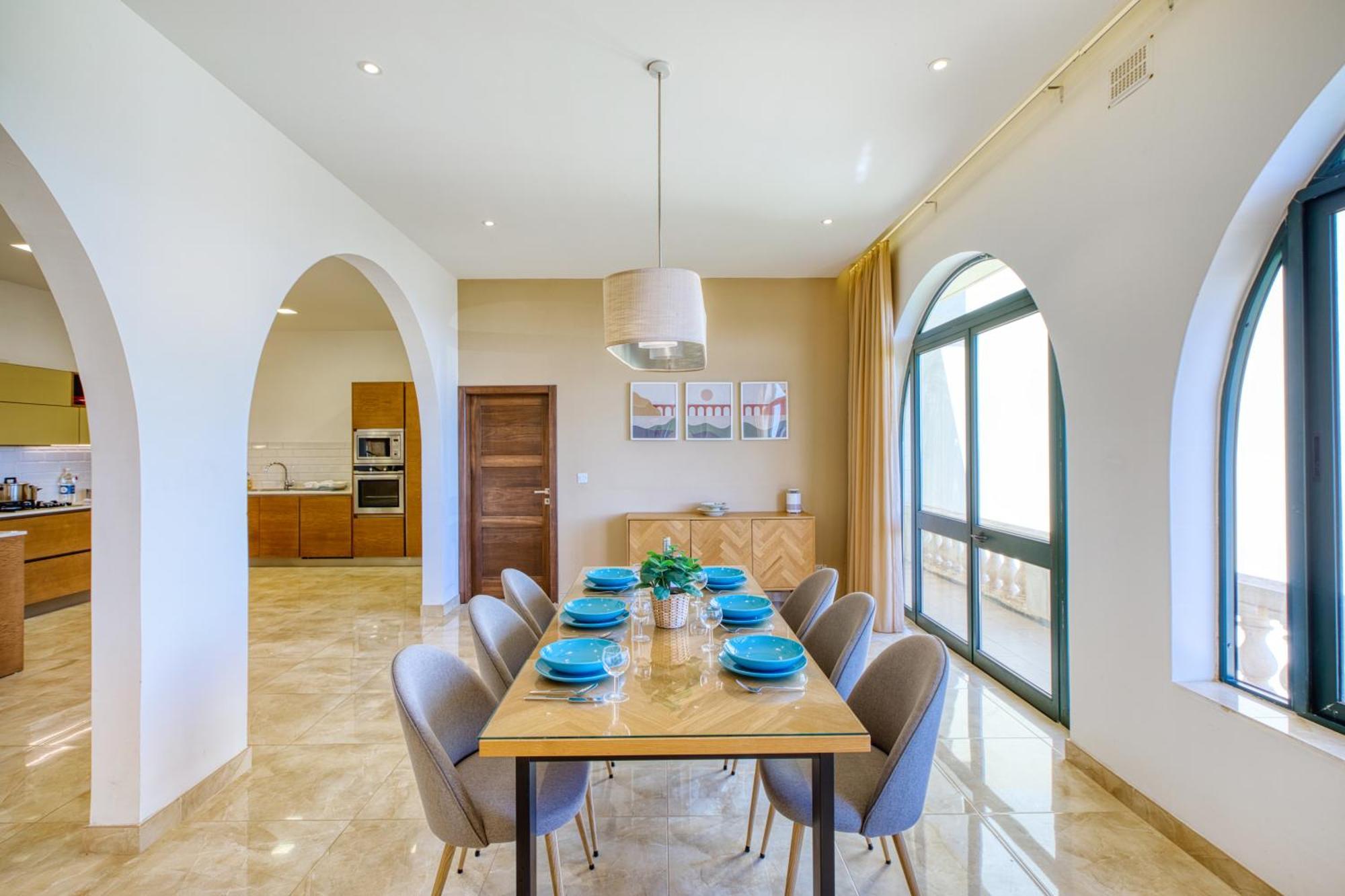 Xagħra Spacious, Bright, Valley & Sea View Maisonette מראה חיצוני תמונה