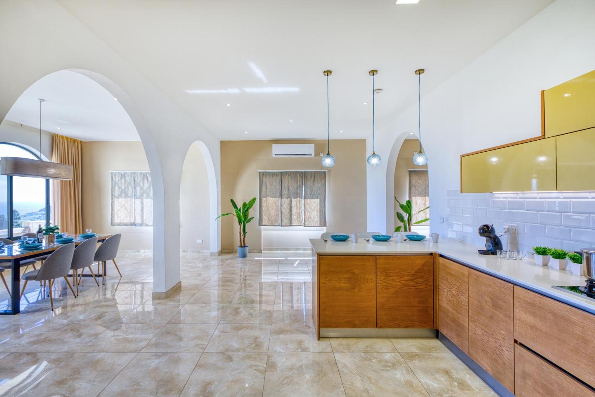 Xagħra Spacious, Bright, Valley & Sea View Maisonette מראה חיצוני תמונה