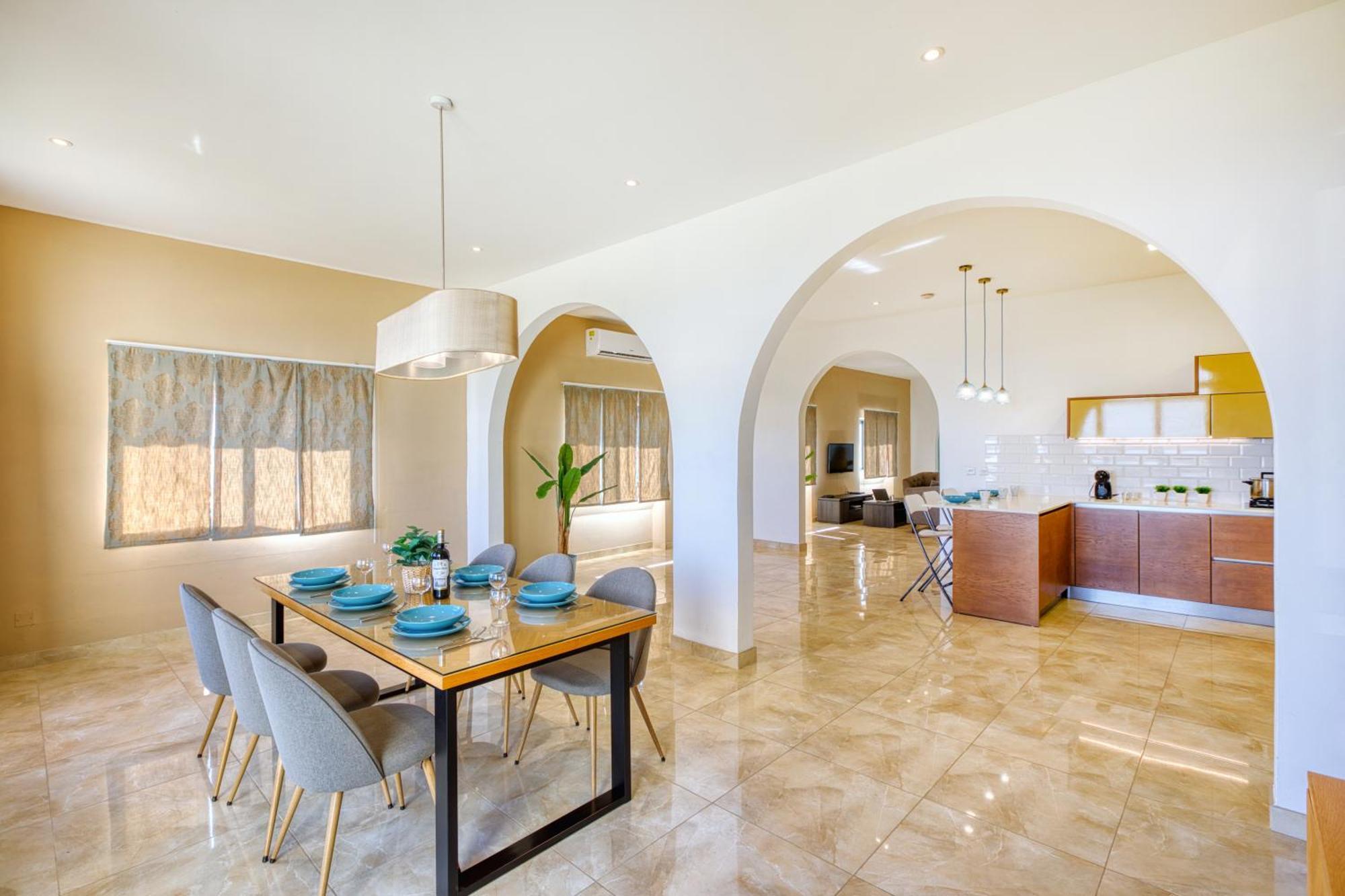 Xagħra Spacious, Bright, Valley & Sea View Maisonette מראה חיצוני תמונה