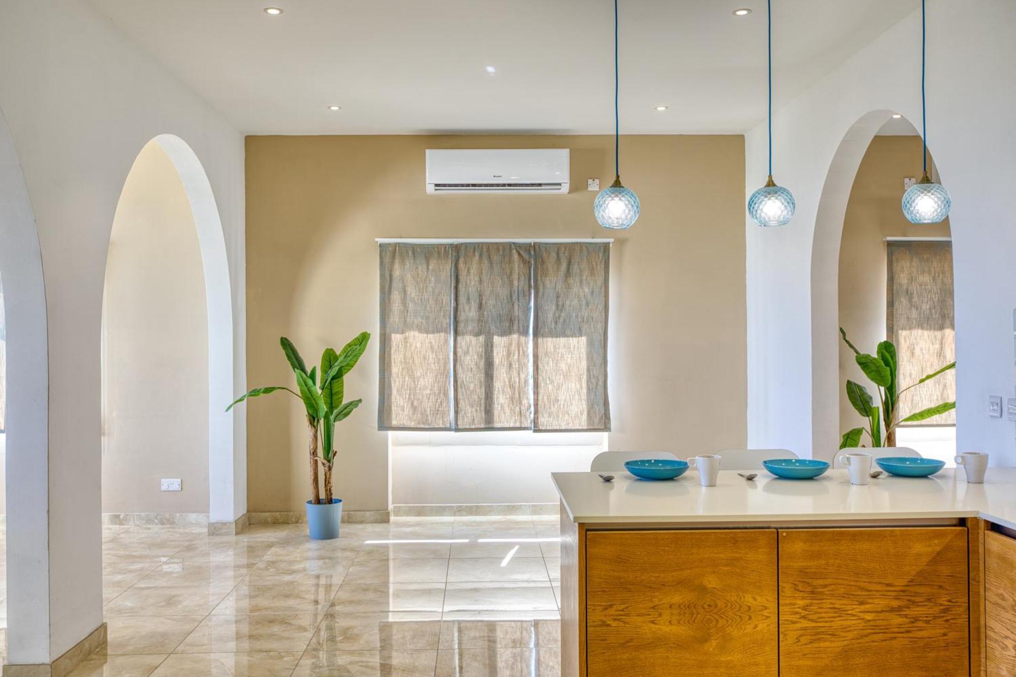 Xagħra Spacious, Bright, Valley & Sea View Maisonette מראה חיצוני תמונה